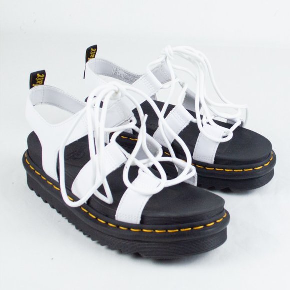 Dr. Martens Nartilla Gladiator White Sandal - Picture 6 of 11